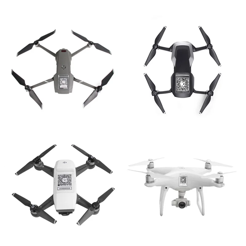 Водонепроницаемый пакет с молнией DJI Drone Signature Phone Number Card прозрачный чехол из ПВХ