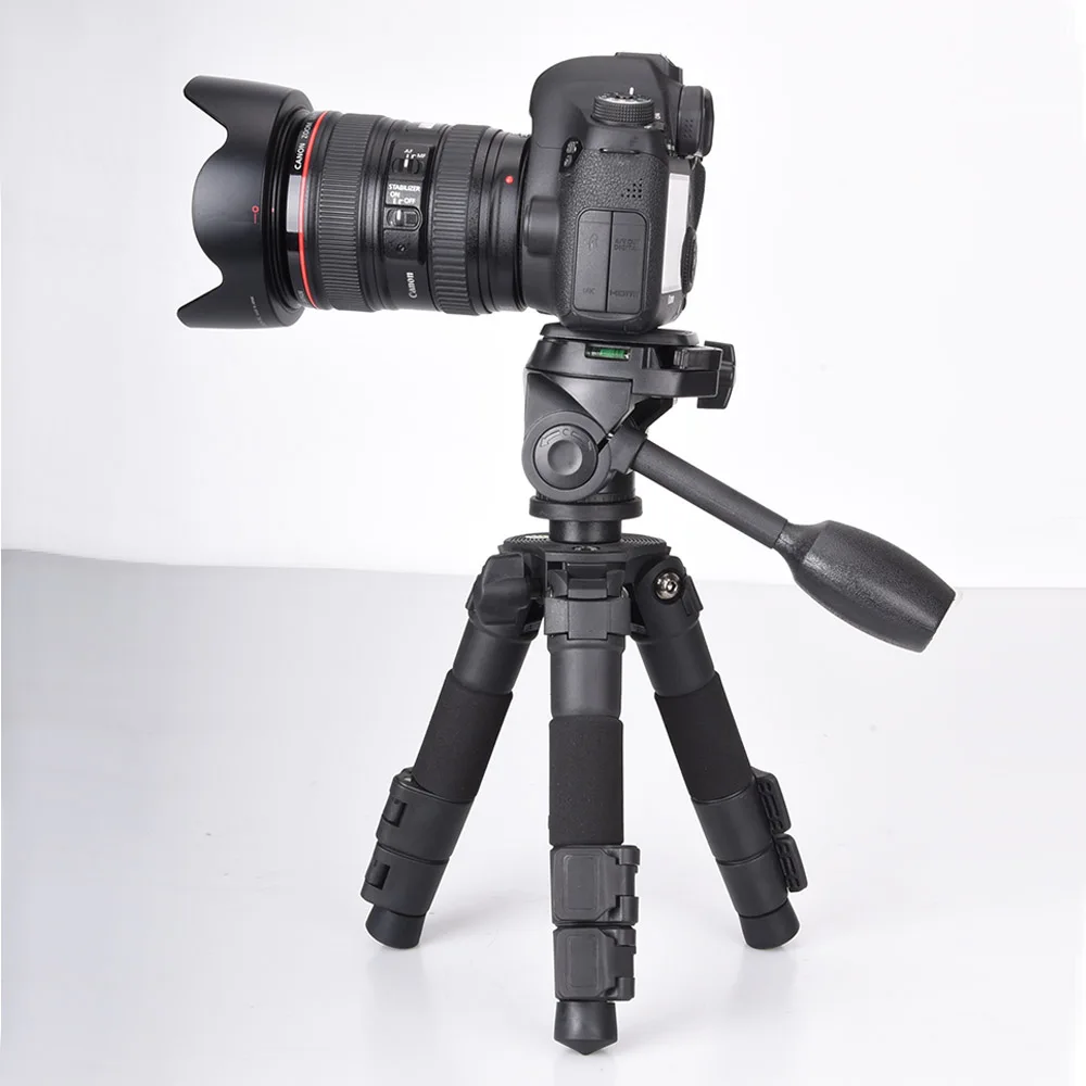 Портативный складной настольный мини Трипод Cadiso QZSD Q166S Q166A обновленная версия для