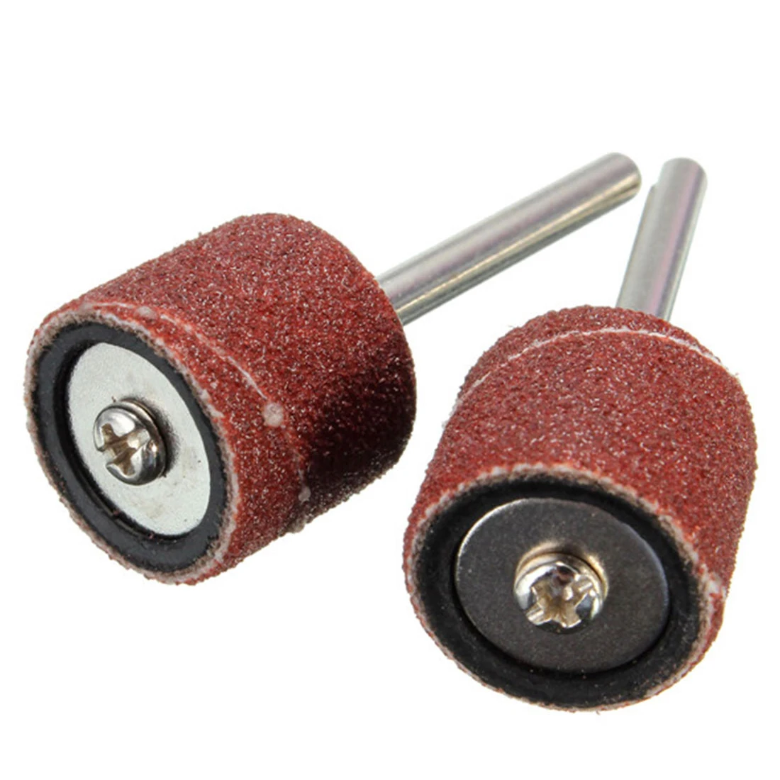 

Top 10Pcs Dremel Accessories Grit 80# Sanding Bands +3.17mm Sander Drum Mandrel Rotary Tool Nail Drill Bits Electrical Tools