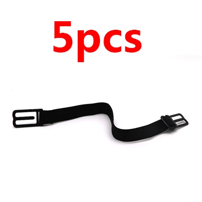 5pcs Style 1 Двойные плечевые ремни, нескользящие ремни с пряжкой, прозрачные ремни для бюстгальтера, регулируемые плечевые ремни, аксессуары для интима - Цвет: 5pcs Style 1