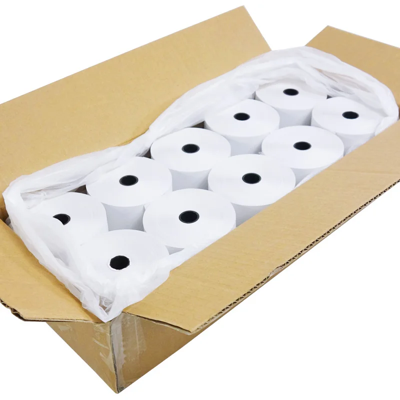 Factory Direct Cash Register Paper 80 x 80 mm (70 meters) Thermal Receipt Paper roll 3-1/8