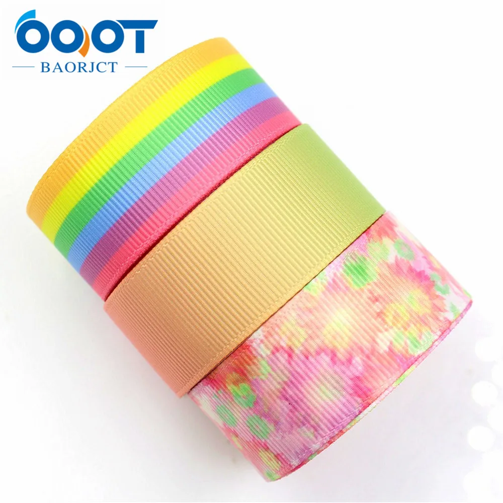 

Ленты цветные, 22 мм, 10 ярдов, с термопереводным принтом, для рукоделия, ручной работы, OOOT BAORJCT 175294