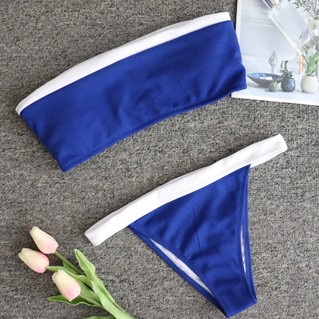 Купальник женский однотонный с высокой талией|Купальники| |