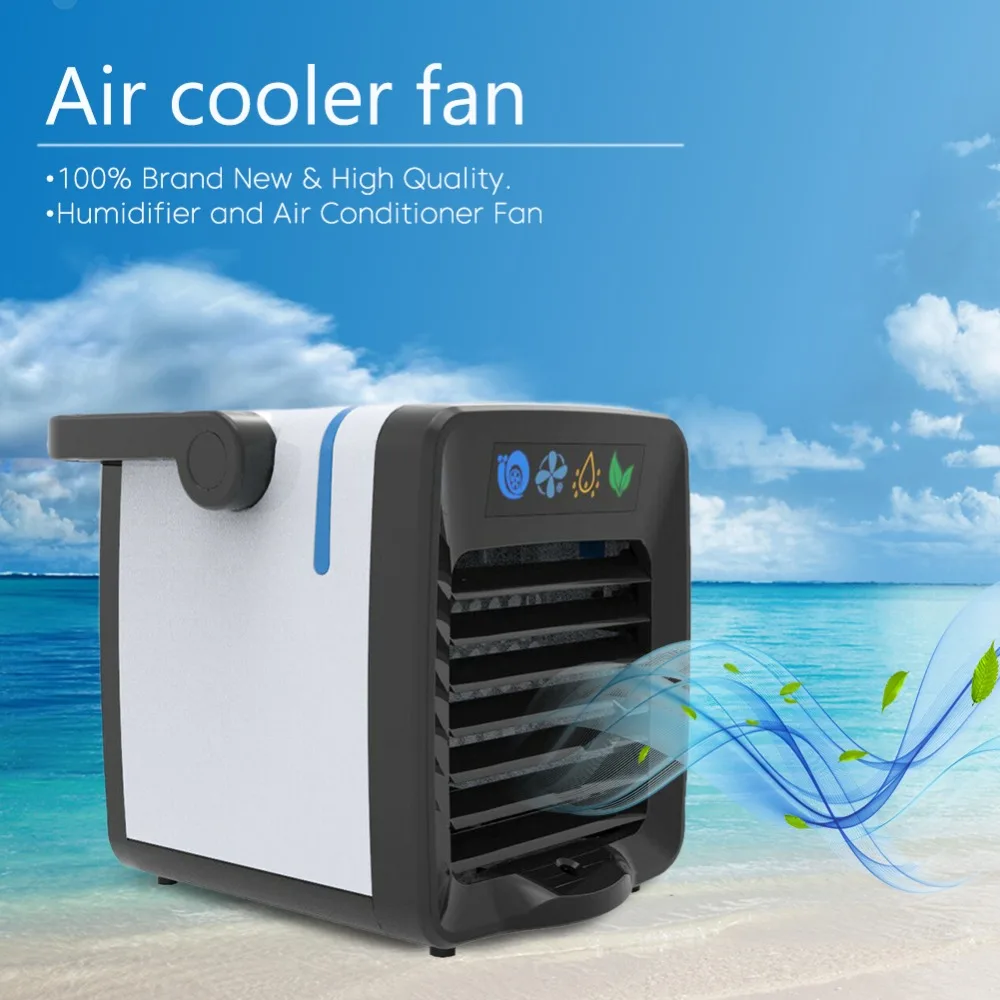 USB портативный воздушный охладитель вентилятор кондиционер охлаждающий