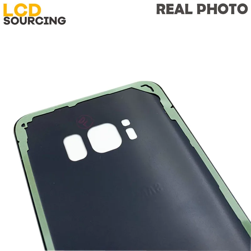 Крышка батарейного отсека для Samsung Galaxy S8 G950F Задняя стеклянная крышка сменная PLUS
