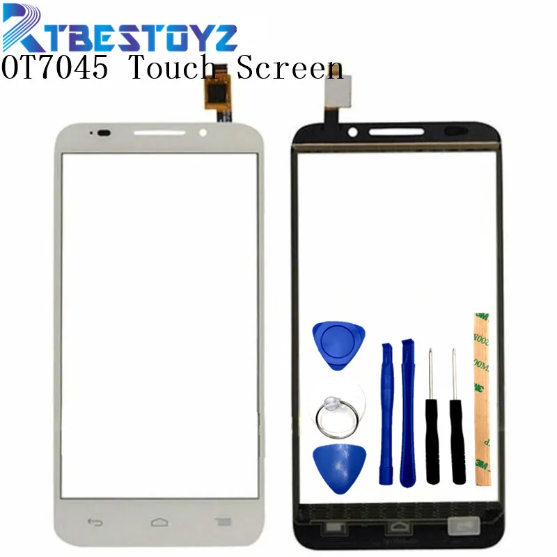 Сенсорный экран RTBESTOYZ дигитайзер для Alcatel One Touch POP S7 7045 OT7045 7045Y Сенсорная панель