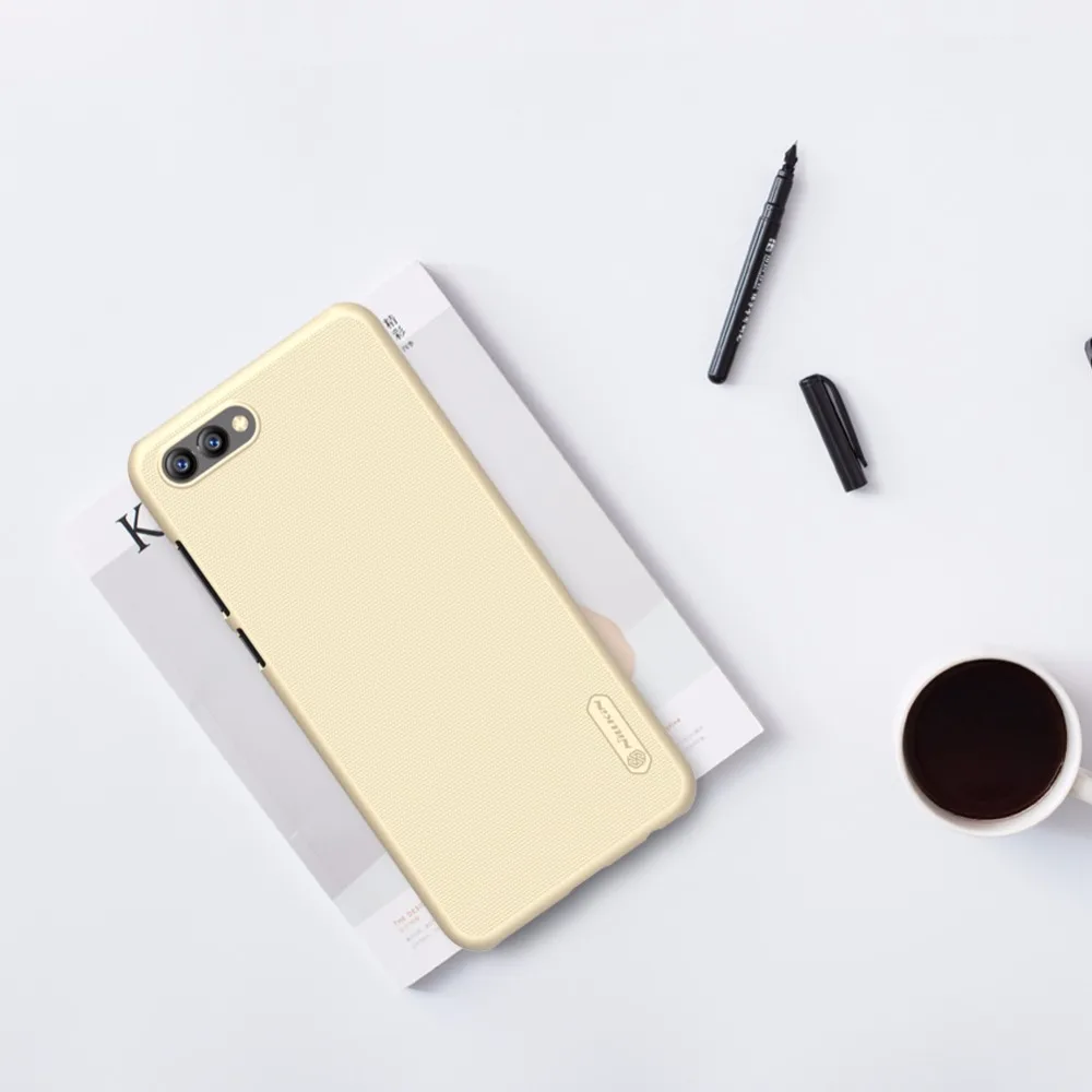 Для Huawei Honor V10 чехол Nillkin Супер Матовый щит жесткая задняя панель из поликарбоната