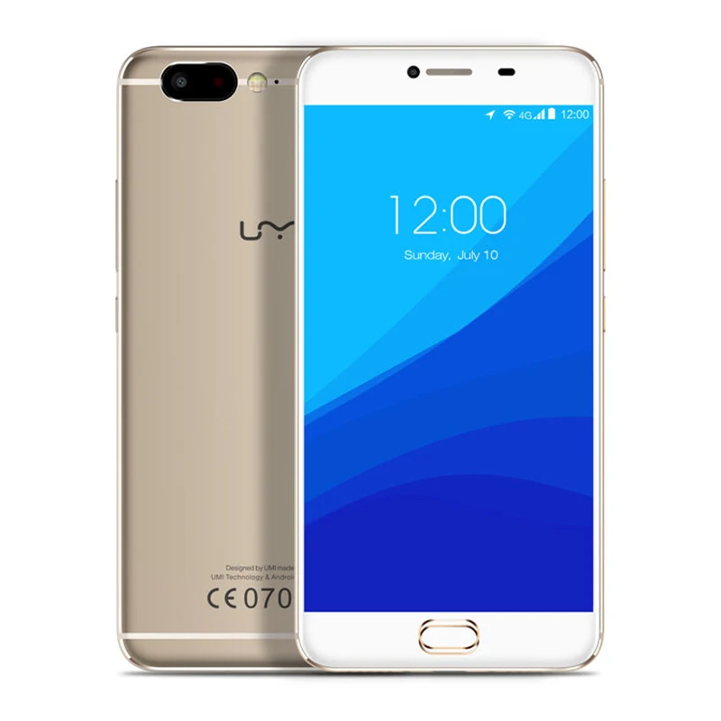Original UMIDIGI Z Umi Mobile Phone Helio X27 MTK6797X 3780mAh 2.6GHz Deca Core 5.5 FHD Screen 4+32 Android 6.0 4G Smartphone | Мобильные