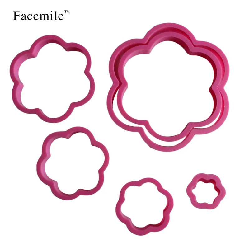 Facemile 6 размер сливы вырубка для печенья жаропрочная посуда набор работы с