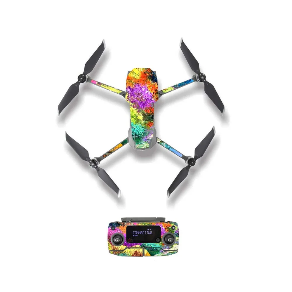 Стильная масляная живопись стильная наклейка для DJI Mavic 2 Pro и Zoom корпус дрона
