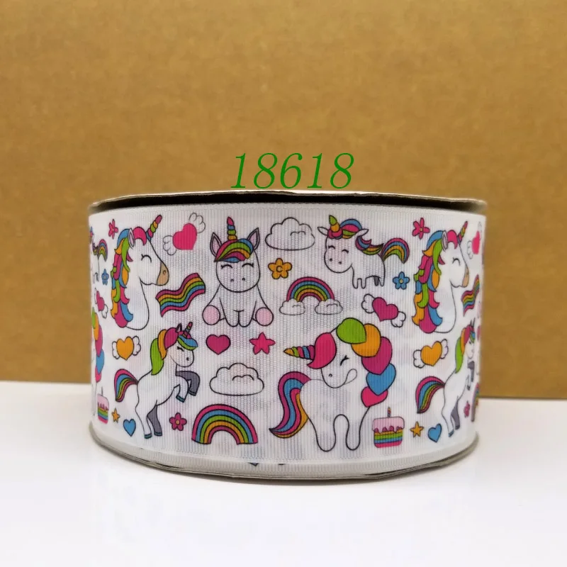 Новое поступление ленты аксессуары для волос лента 10 ярдов печатных grosgrain ленты 18830