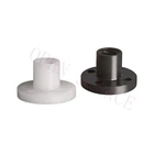 5 шт., черно-белая гайка-Делрин T8, для стержней с резьбой 8 мм, для 3D-принтера Prusa i3, трапеция по оси Z Гайка двигателя