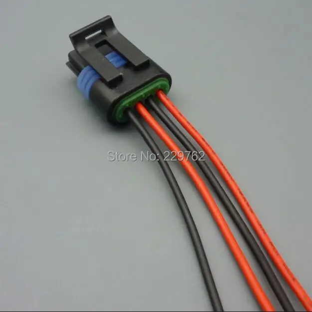 

Shhworldsea 4pin car intake pressure sensor plug connector Proton Savvy 1.2L D4F auto Oxygen Sensor O2 connector 12162190