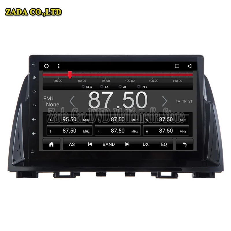 NaviTopia 10 1 дюймов Восьмиядерный Android 8 автомобильный dvd плеер для Mazda 6 ATENZA 2014 2015 2016