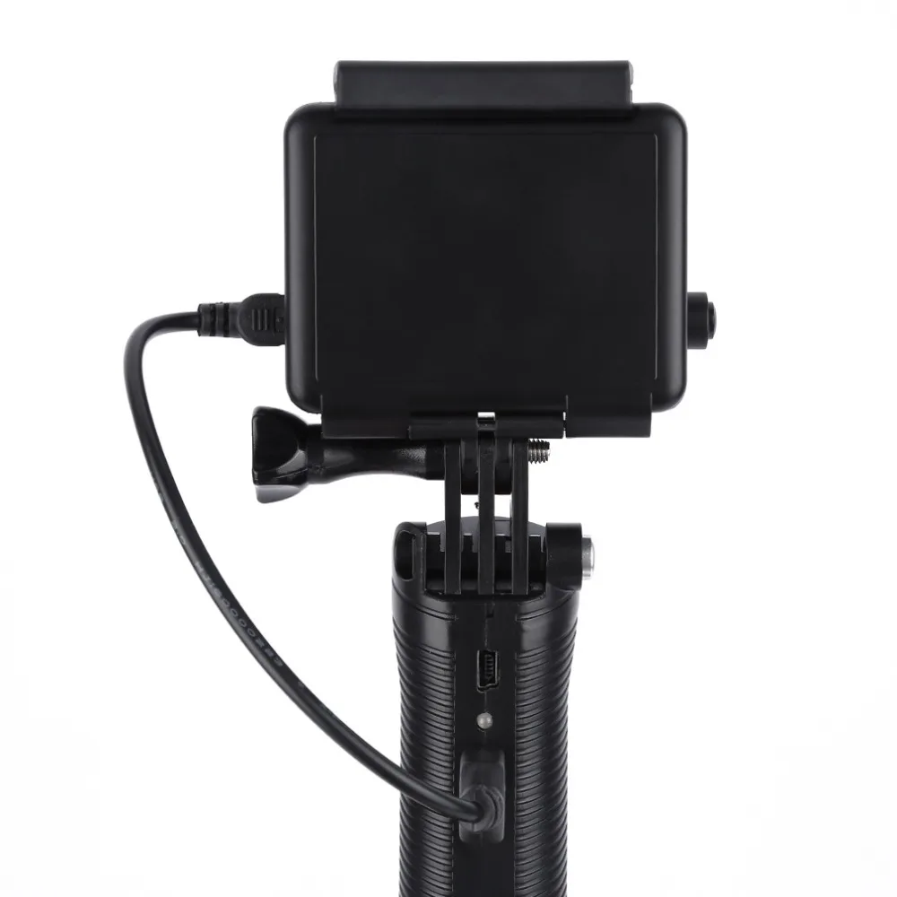 Новейший ручной монопод для селфи с аккумулятором 3300 мАч портативный зарядный