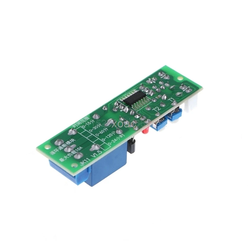 12V DC бесконечная задержка цикла таймер реле Вкл/Выкл модуль переключателя