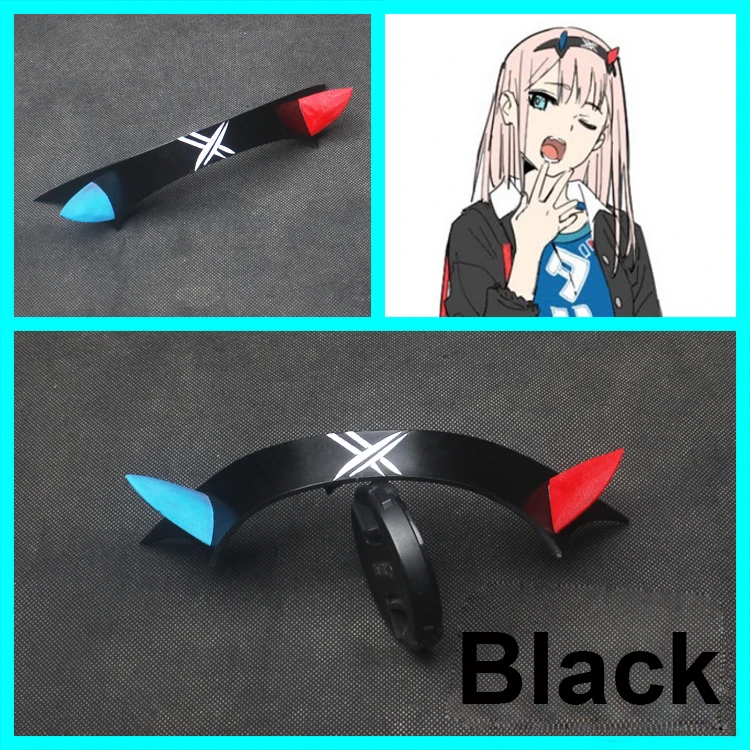 Новинка 2018 аниме DARLING in the FRANXX косплей ноль два головной убор повязка на голову