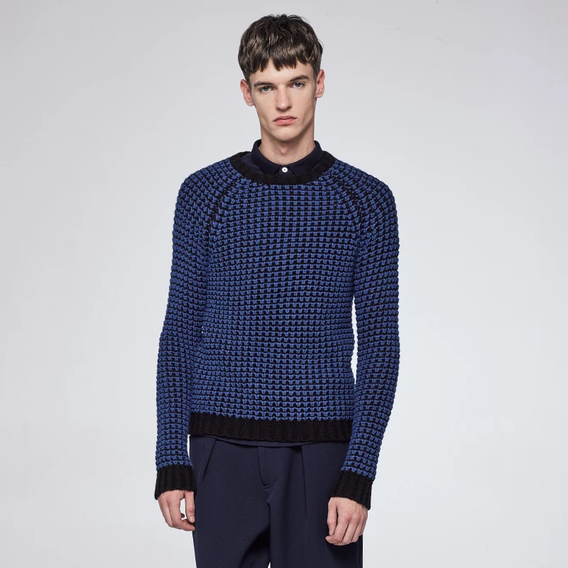 VIISHOW Новая Осенняя брендовая одежда мужские свитера пуловеры вязаный модный