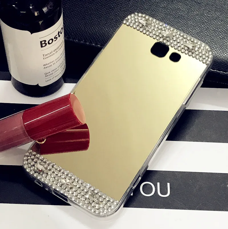 Mirror case crystal cover For Samsung galaxy J4 J6 A6 J2 2018 s9 s8 Note 9 8 Galaxy J7 neo A8 A7 J5 2017 A5 2016 phone | Мобильные