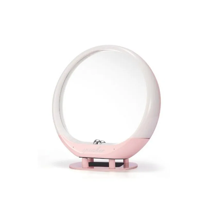 LED макияж зеркало спикер Sansnail 5 0 Bluetooth Настольная лампа домашний пульт