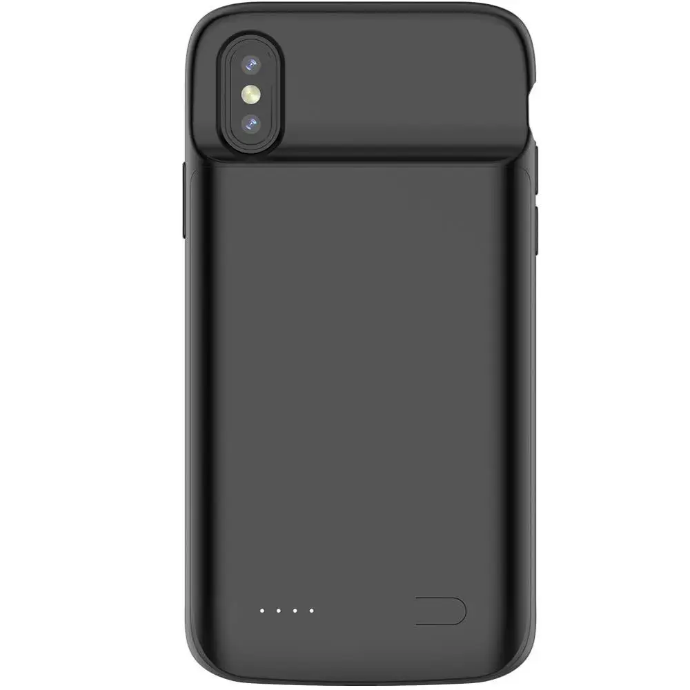 Ультратонкий Мягкий силиконовый чехол для iPhone X XS 4100 мАч|Чехлы с аккумулятором| |