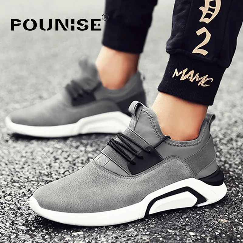 Winter Autumn Men's Fashion Casual Shoes Trend Male Air Mesh Breathable Men Sneaker Flats Classic | Обувь
