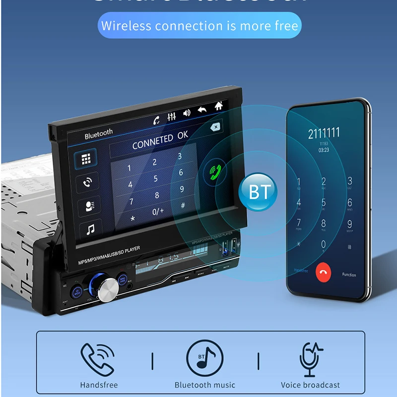 SWM Zoom In Car Auto Radio MP5 плеер двойной USB 7 &quot2 Din кассетный Oto Teypleri Зеркало Ссылка GPS Handsfree