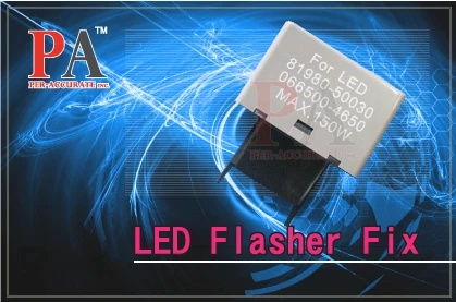 PA LED 1 шт. x 12 В 8 контактов Сигнал поворота Flasher реле Fix быстрая вспышка для Toyota Lexus