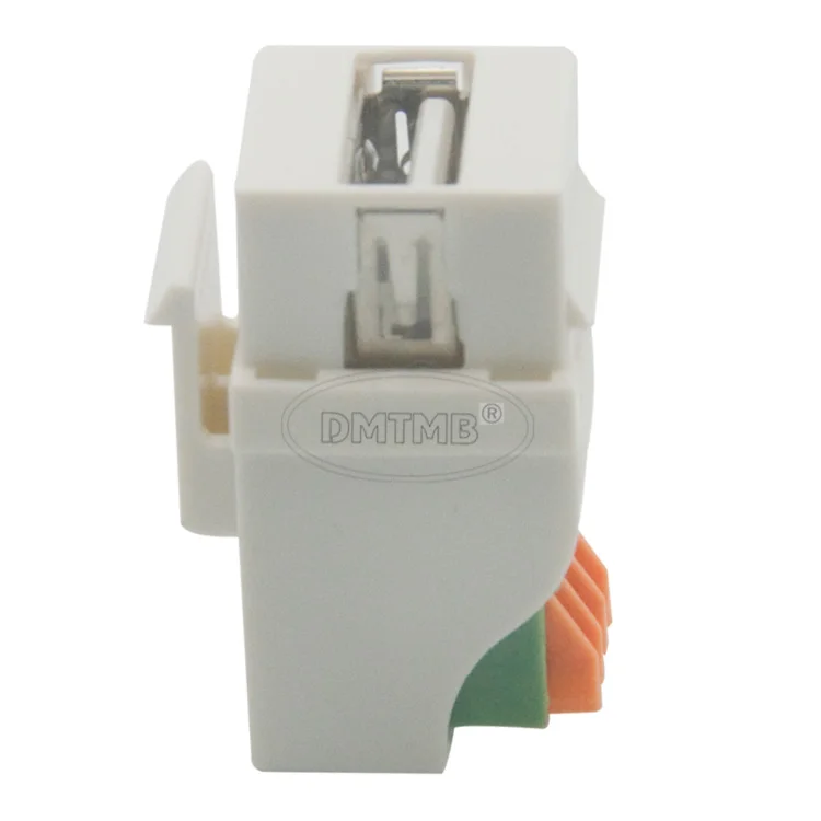 Стиль keystone USB 2,0 с задней стороны винтовой разъем
