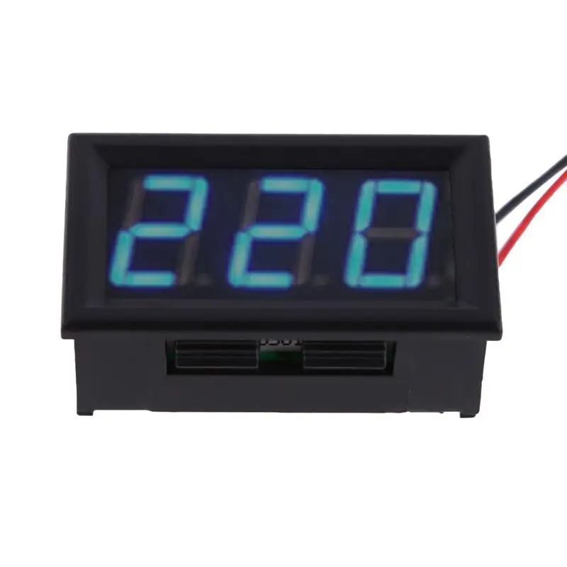 Переменного тока 30V-500V светодиодный цифровой вольтметр Напряжение измеритель