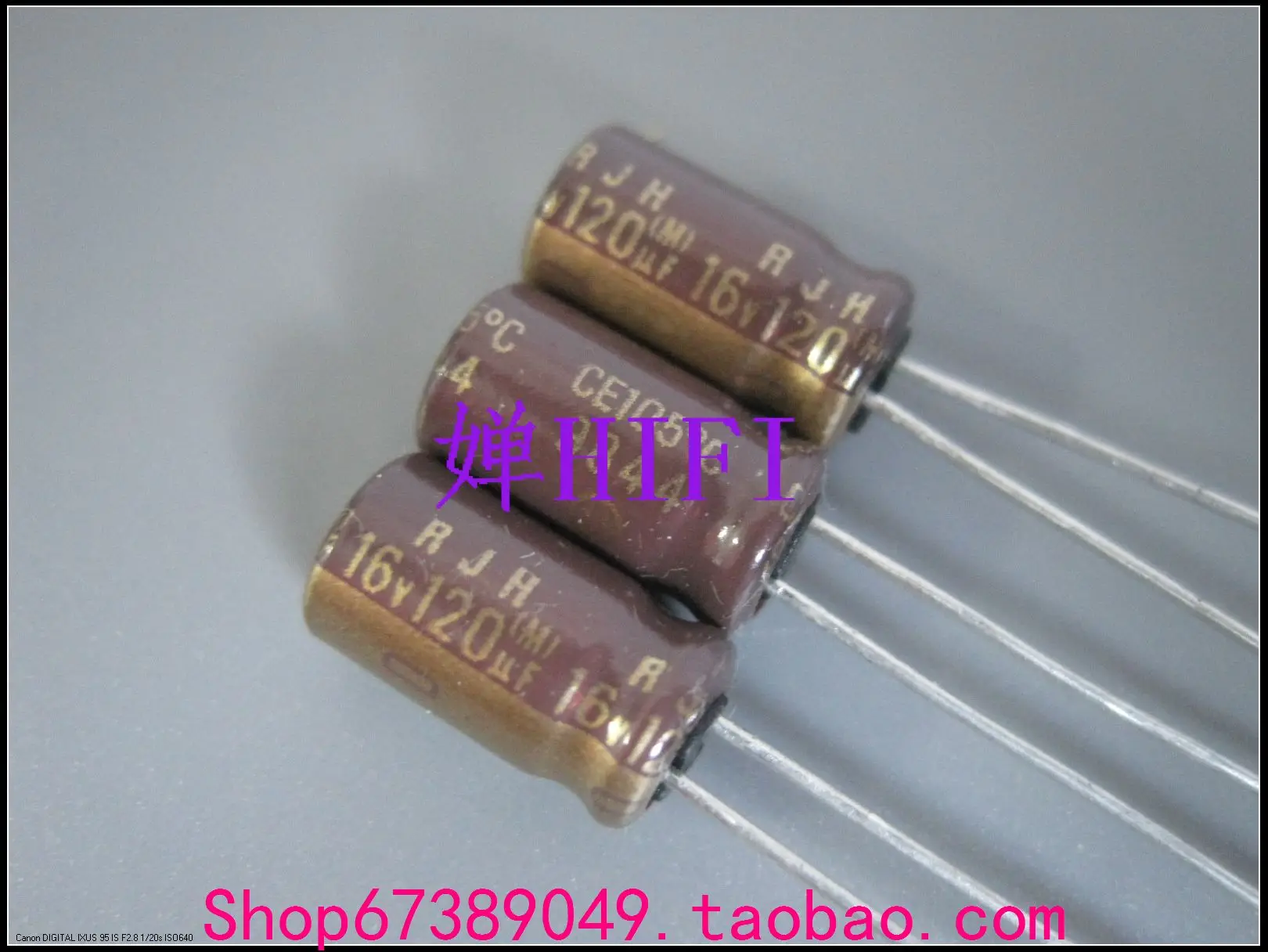 2020 hot sale super capacitor 20PCS/50PCS ELNA Japan RJH gold electrolytic capacitor 16v120uf 6x11 free shipping