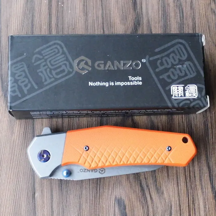 58-60HRC Ganzo G7492 440C Лезвие G10 ручка складной нож инструмент для выживания кемпинга охотничий карманный нож тактический edc Открытый инструмент