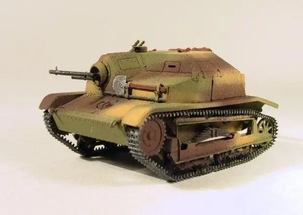 1:72 Poland TKS light tanks STEELGOLEM full metal alloy assembled model DIY free shipping | Игрушки и хобби