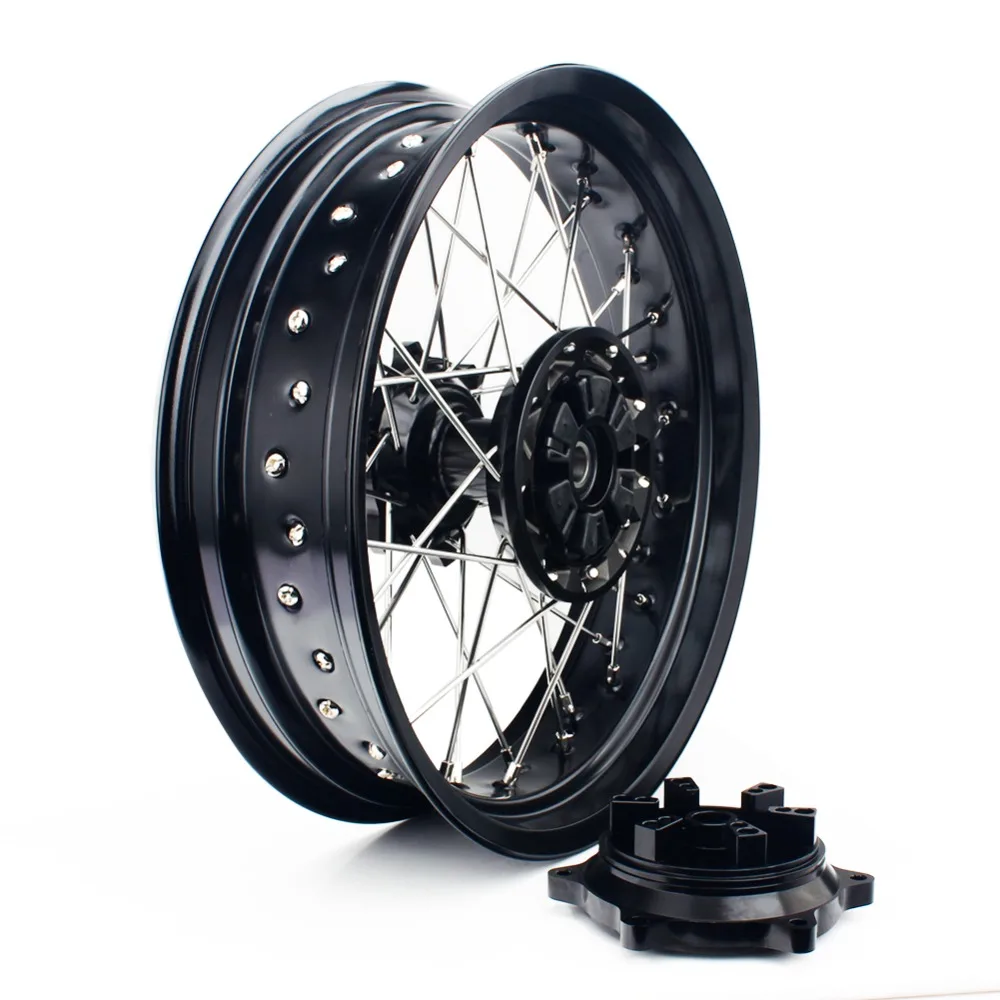 Ступица заднего колеса BIKINGBOY 4 25*17 &quotSupermoto MX для Suzuki DRZ400SM 05 07 DRZ400 00 04 DRZ400S 17 DRZ400E 01 02 03