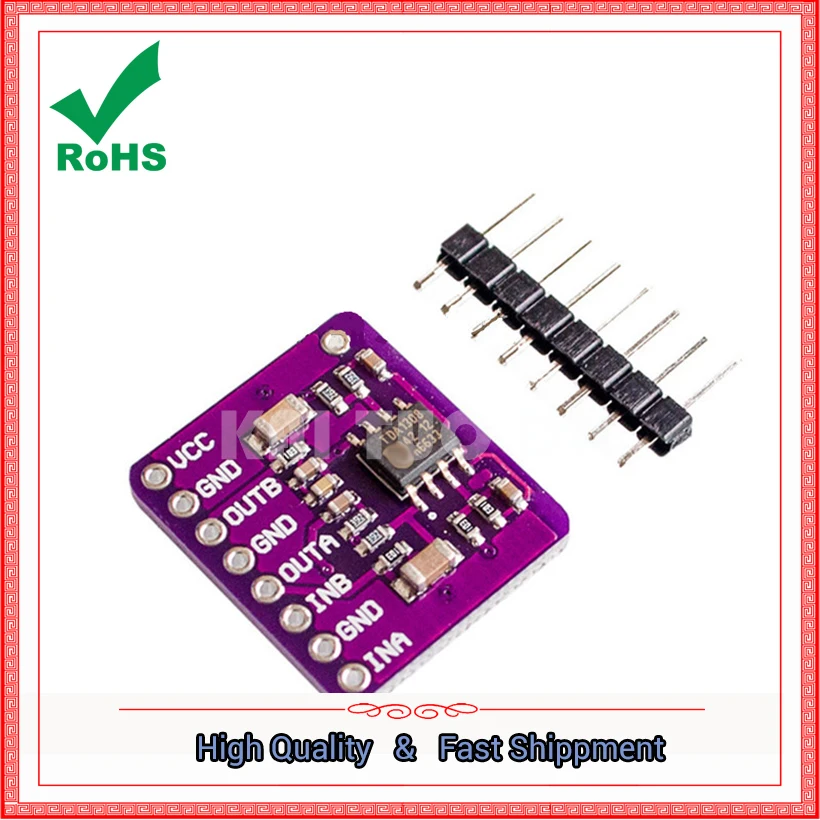 1308 AB стерео наушники Драйвер аудио модуль TDA1308 Модульная плата