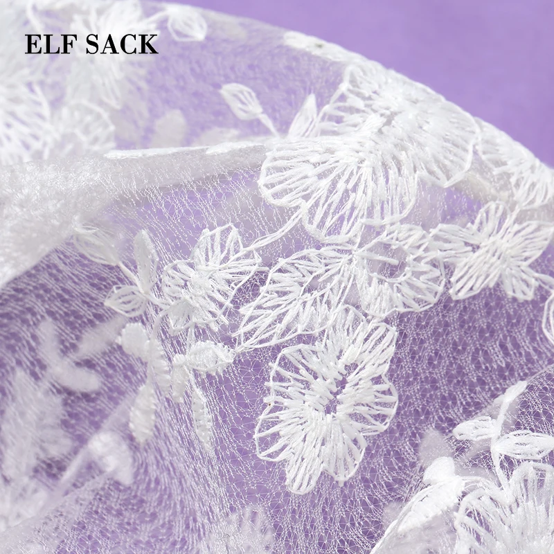 ELFSACK зимнее новое платье женское хлопковое повседневное прямое Женское Платье До