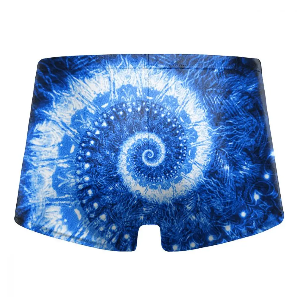 Звездная тайна галстук краситель узор 3D печать Speedo мужские купальные мужские плавки мужские боксеры купальники сексуальные с низкой талией