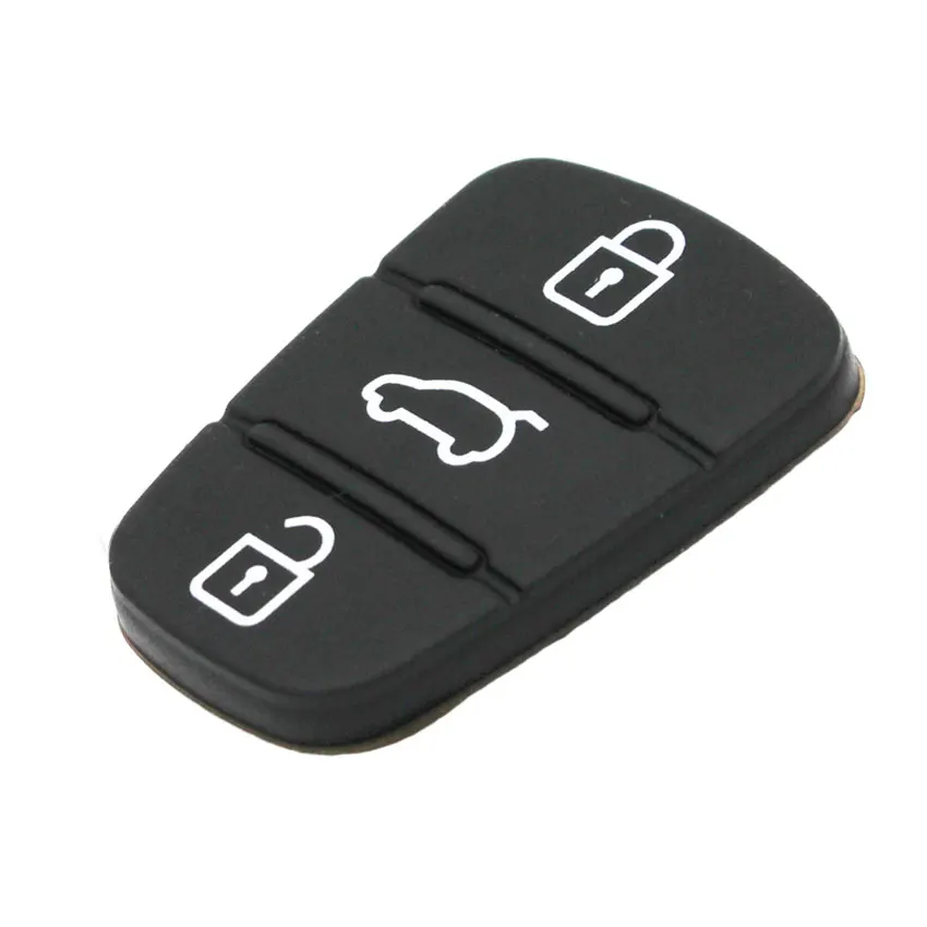 Keyecu 50PCS/lot Replacement 3 Button Rubber Pad for Hyundai I30 IX35 Kia Seed SeedPro Sportage | Автомобили и мотоциклы