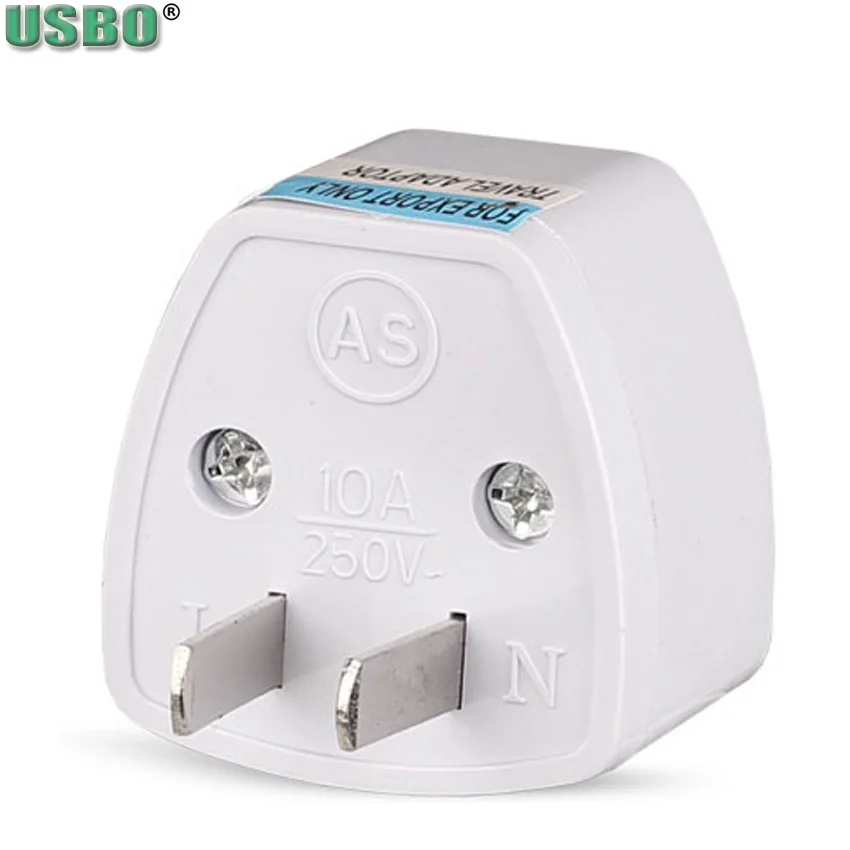 2 шт. универсальный адаптер переменного тока для розеток|plug size|plug adapter converteradapter pin