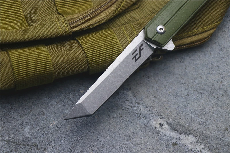 EF65 Флип складной нож шарикоподшипник D2 лезвие G10 Ручка Открытый кемпинг многоцелевой охотничий инструмент EDC