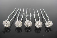 20pcs new fashion crystal wedding bridal crystal hair pins