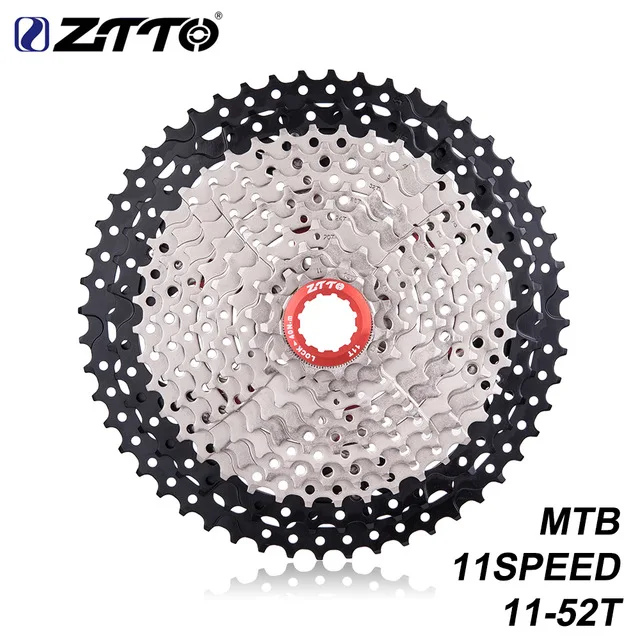 Белый MTB 11 скорость L MTB кассета 11 s 11-52 т широкий соотношение маховика горный велосипед части для Shimano k7 X1 XO1 XX1 m9000 - Цвет: Белый