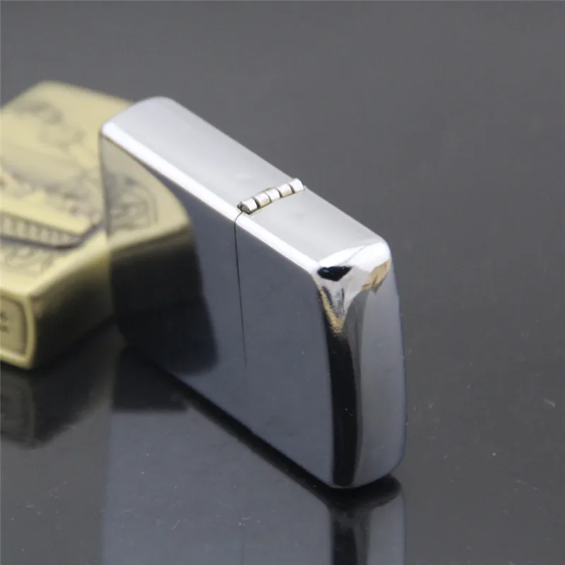 30 шт./лот керосиновая Зажигалка из нержавеющей стали бензиновая ветрозащитная