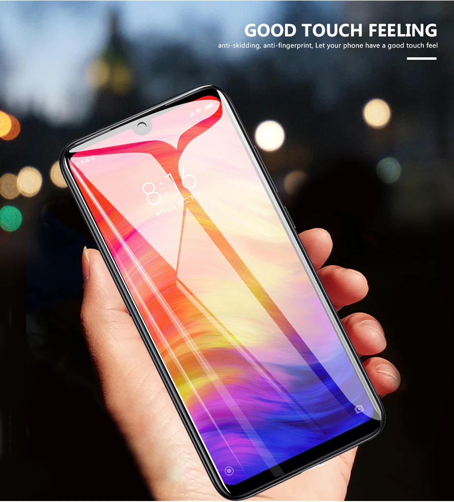 2 шт Hydrophilic fiilm для xiaomi redmi note 7 Защитная мягкая силиконовая оригинальная изогнутая ремонтная пленка для redmi note 7