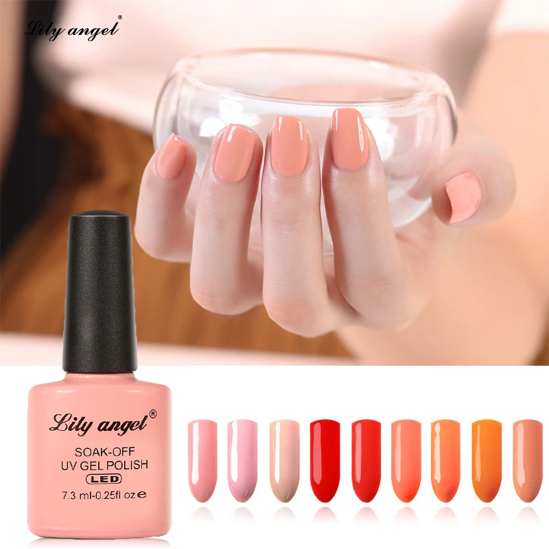 Новый Гель-лак LILY ANGEL СВЕТОДИОДНЫЙ УФ-гель для ногтей лак нейл-арта дизайнерский
