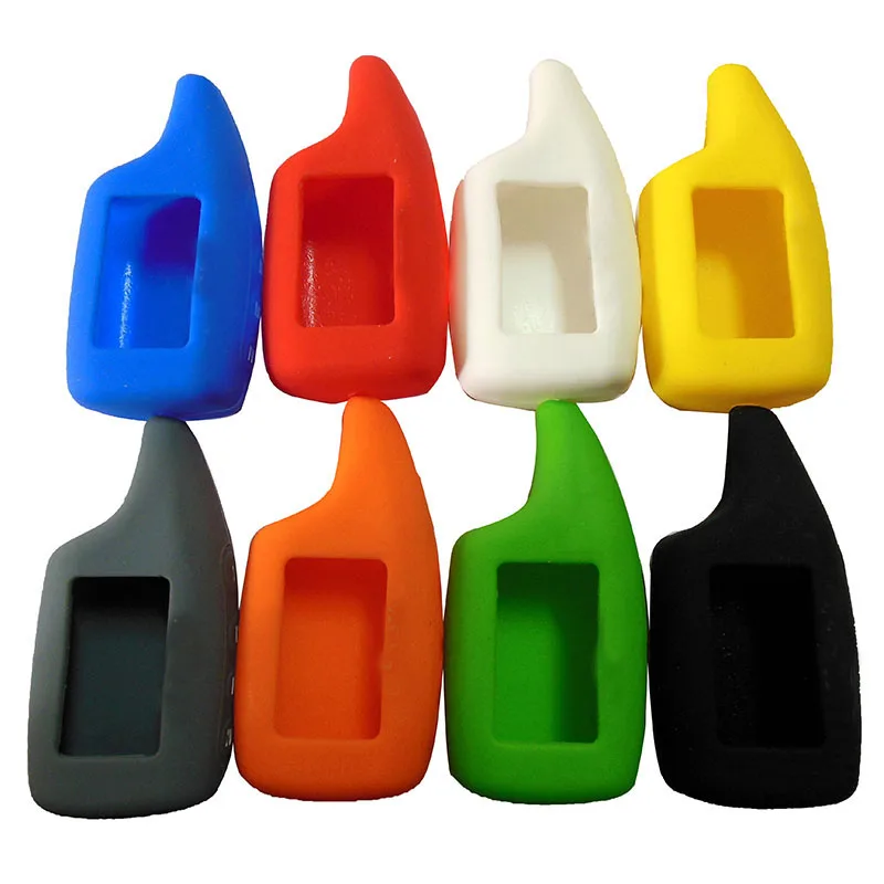 Силиконовый чехол с двусторонней автомобильной сигнализацией для Scher-Khan Magicar 5 6