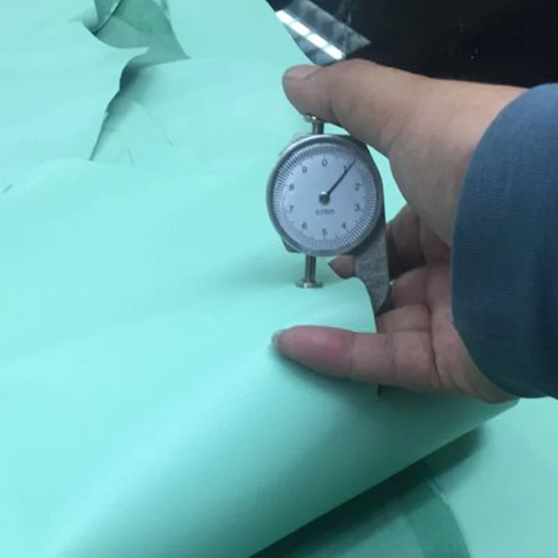 Гладкая бледно желтая натуральная телячья кожа Воловья ткань для