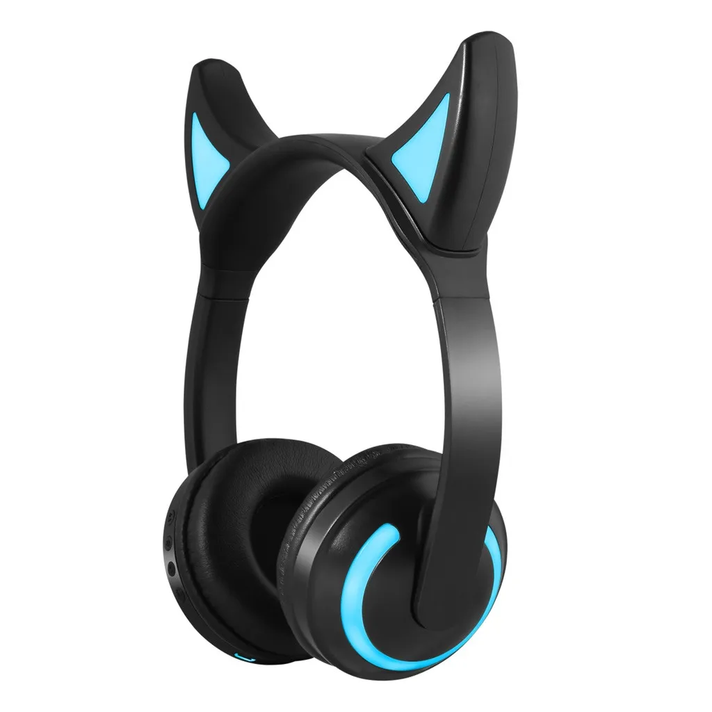 Seven color светодиодный стереонаушники с подсветкой Little devil Bluetooth-гарнитура