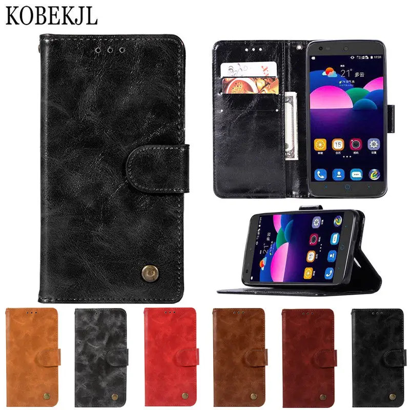 Роскошный чехол кошелек для ZTE Prestige 5 0 из искусственной кожи телефона N9132 N 9132