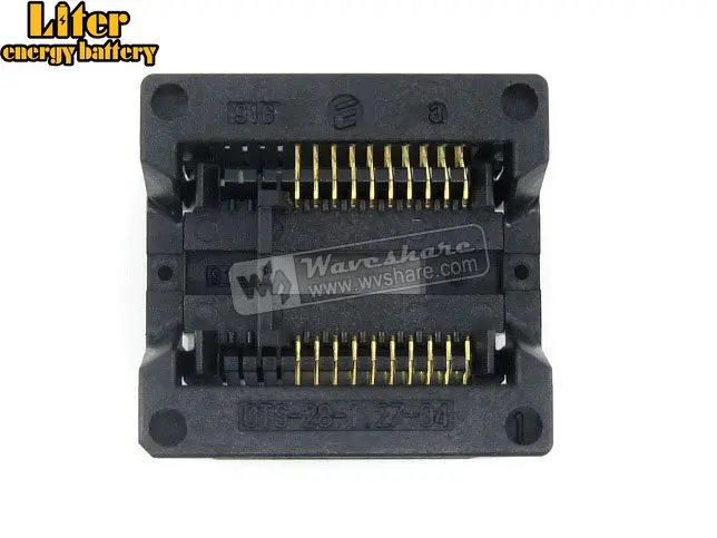 SOP20 SO20 SOIC20 OTS-20 (28)-1 27-04 Enplas IC Test &amp burning-in Socket Programmer Adapter 7 5 мм ширина 1 27 шаг |